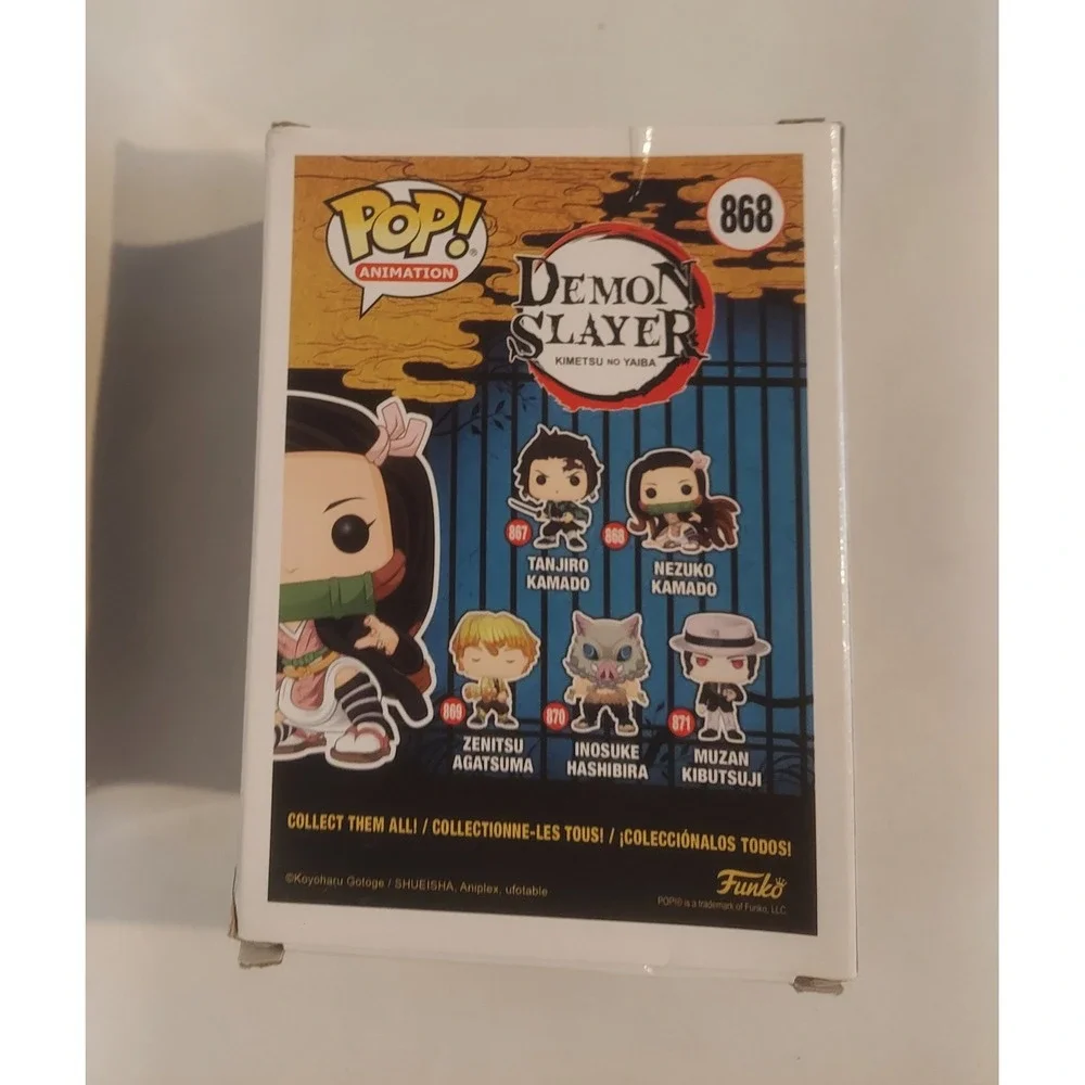 Funko Pop! Anime: Demon Slayer - Nezuko Kamado Vinyl Figure #868 NWB